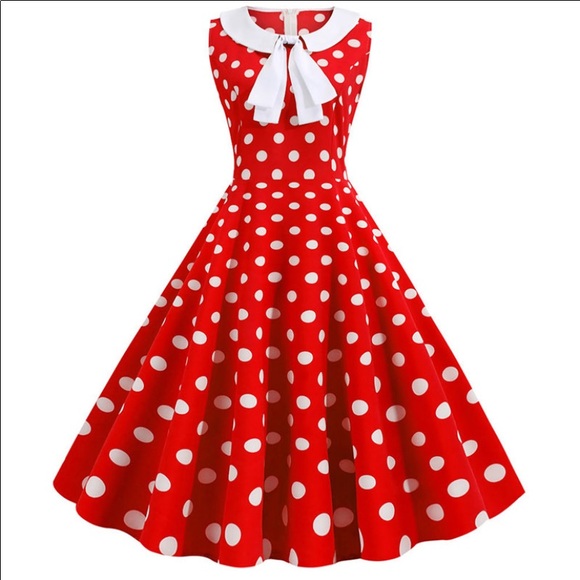 Women’s Disney Minnie Mouse Skater Dress - Picture 1 of 11